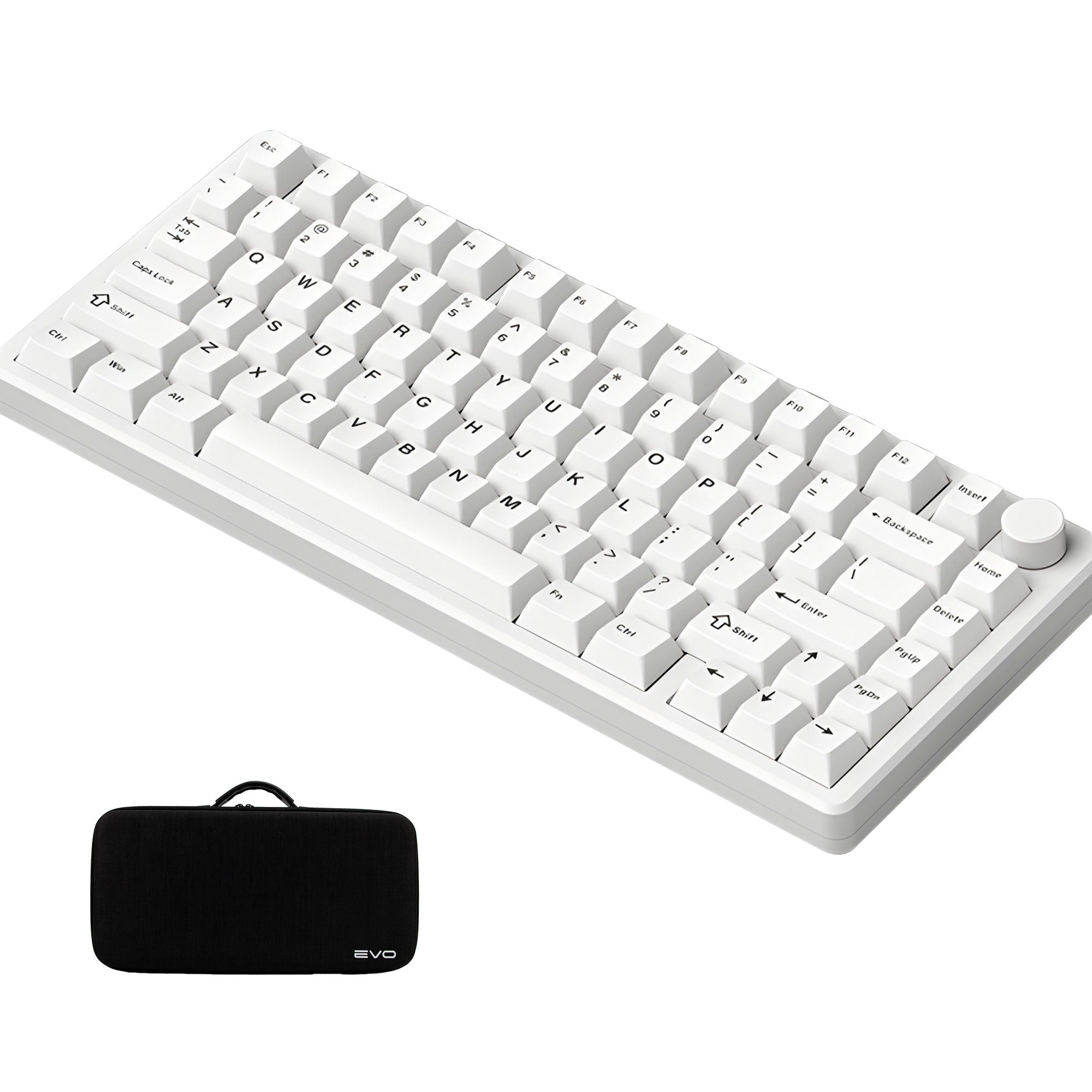 a75-aluminum-gasket-tri-mode-customized-mechanical-keyboard-white