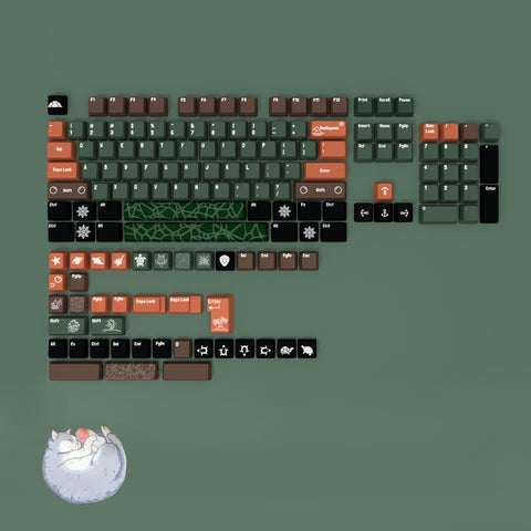 animal-series-keycap-set-pbt-cherry-profile-turtle