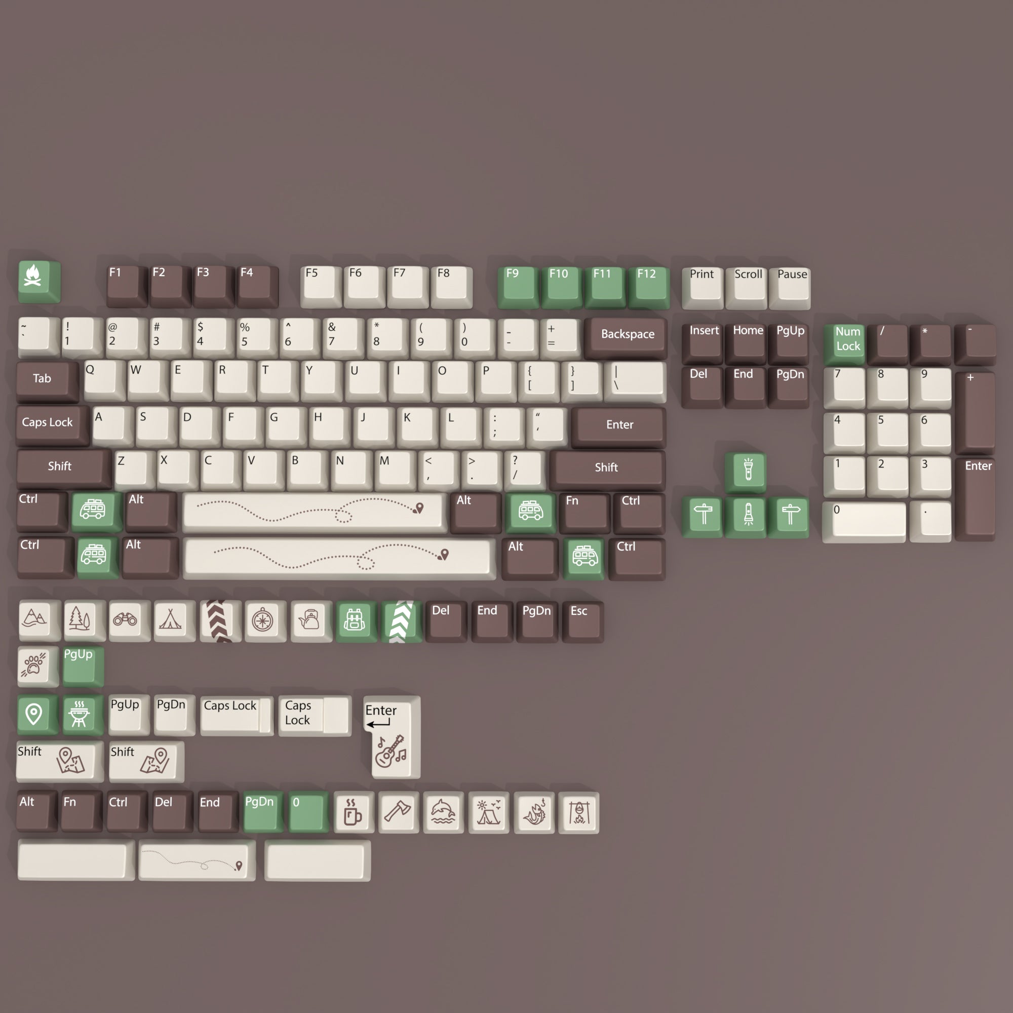 camping-keycap-set-pbt-cherry-profile