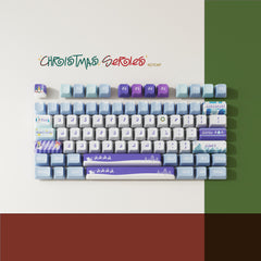 christmas-series-keycap-set-pbt-cherry-profile-gift-of-frozen