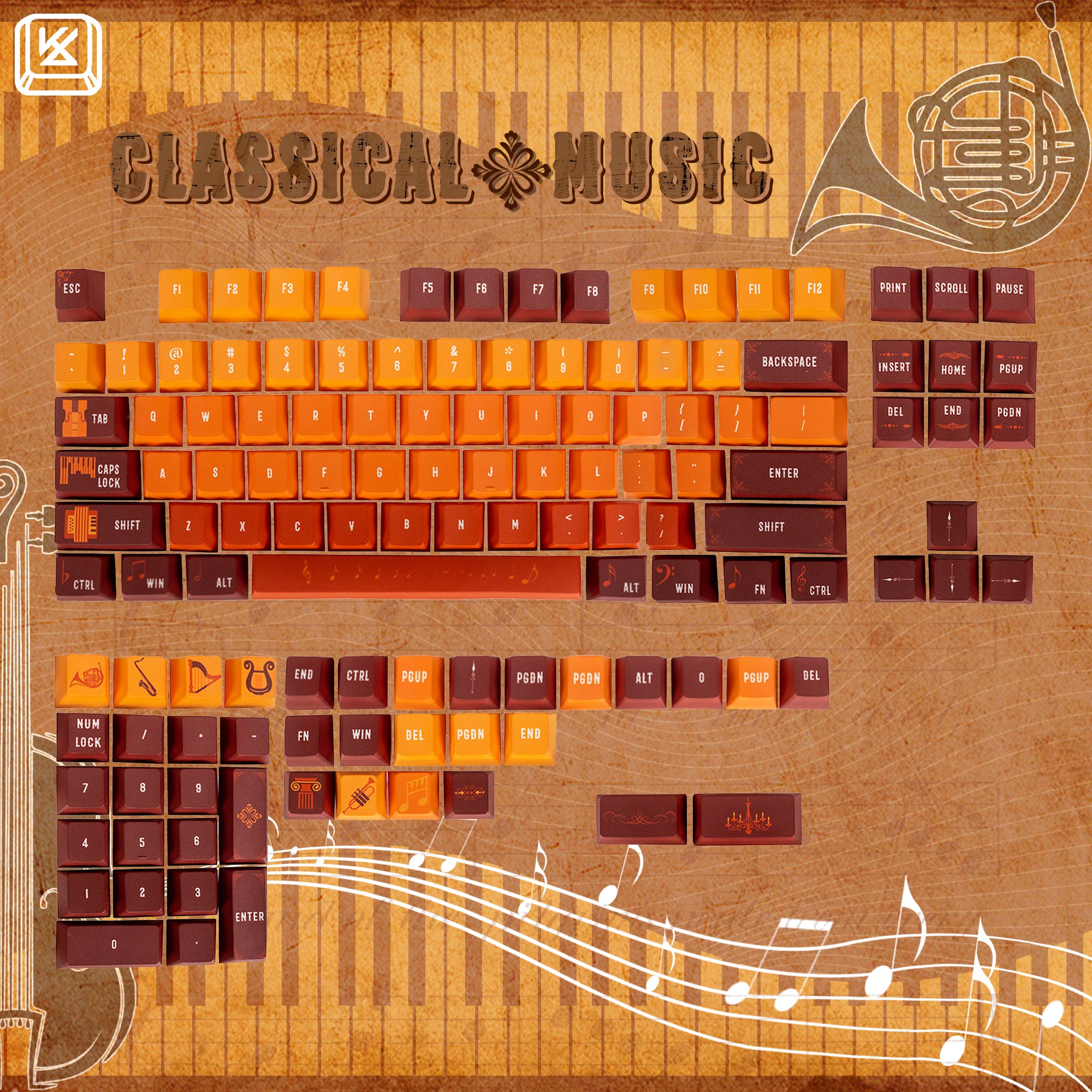 classical-music-series-pbt-Cherry-keycaps-set