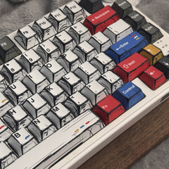 comic-line-cherry-profile-keycaps-set