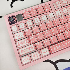 comic-line-evangelion-unit-08-PBT-Cherry-profile-keycaps-set