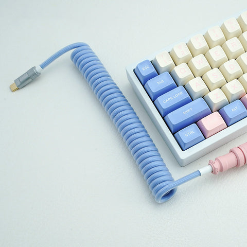 custom-colorful-hand-braided-mechanical-keyboard-cable-bubble-theme