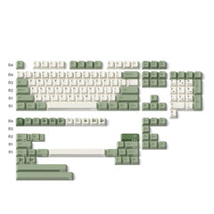 custom keycap-JKDK-Bamboo-Keycaps-Set-Cherry-Profile-PBT