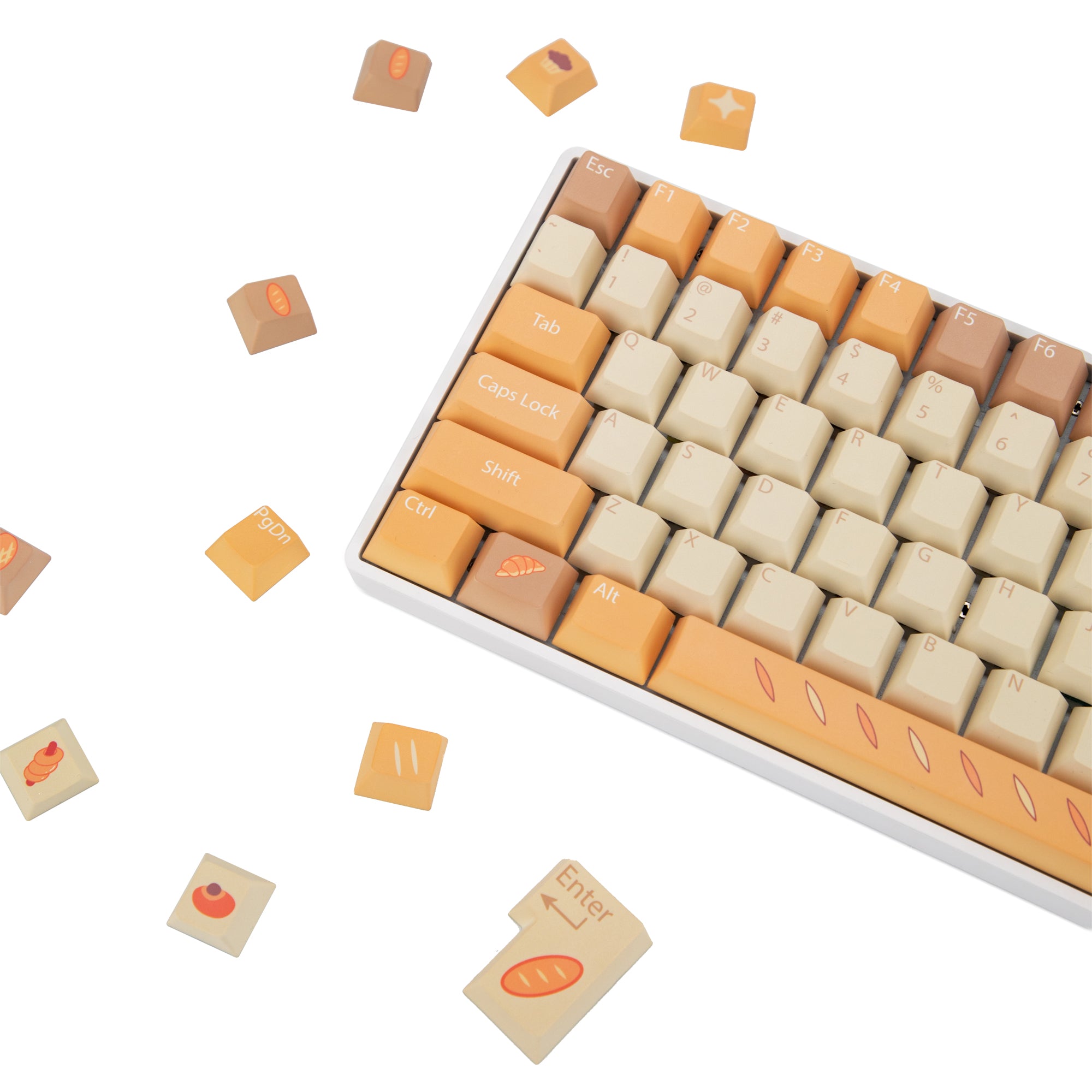 Toasted Bread Keycaps Bread – KeyGeak