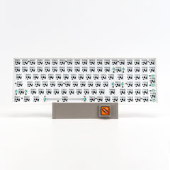 white-dm100-hot-swap-wireless-mechanical-keyboard-kit