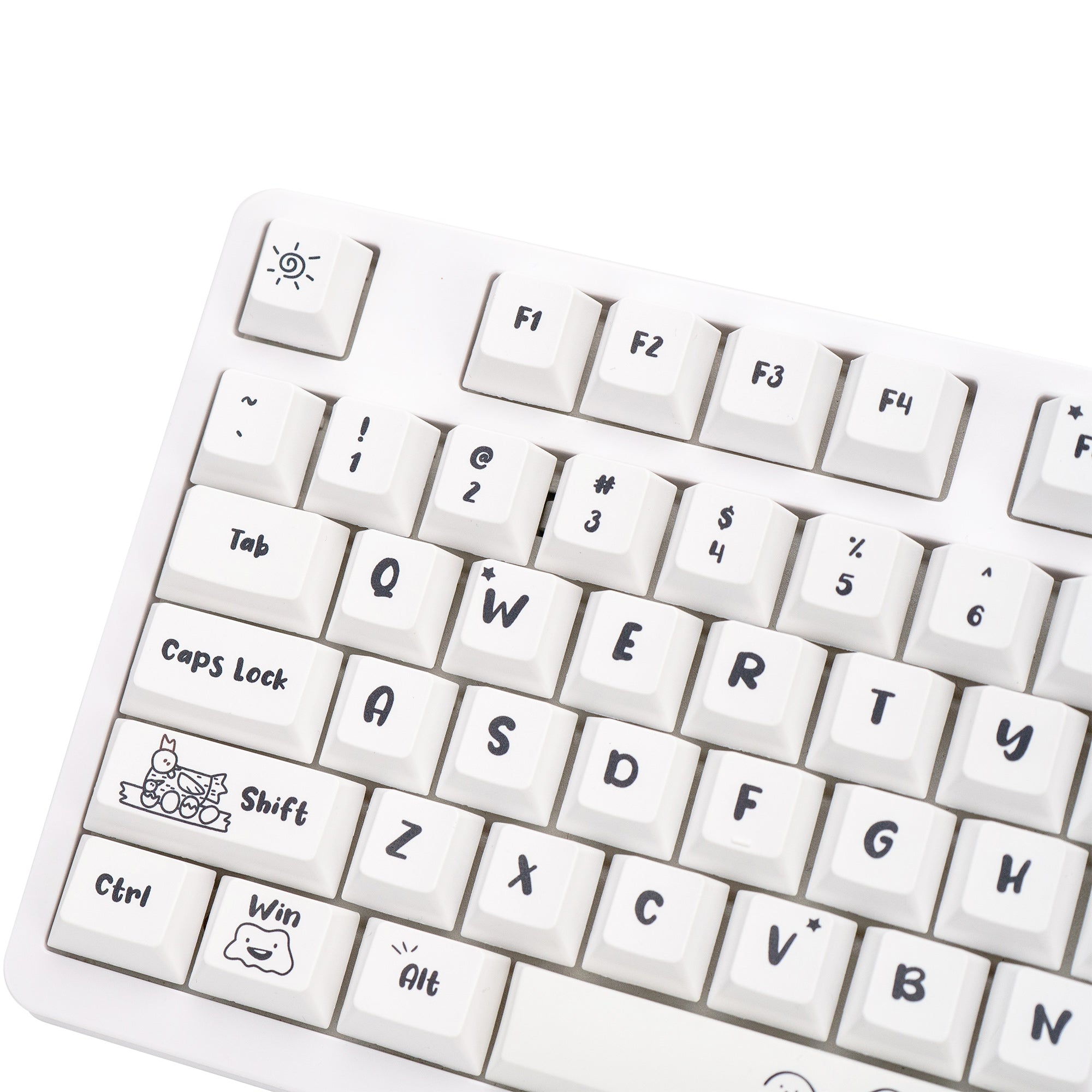 [Doodle Series]Hot-Swap RGB Tri-mode Mechanical Keyboard (Whole Keyboa ...