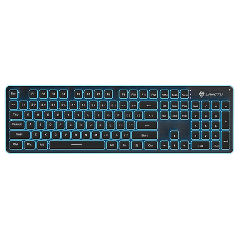 Keygeak L1 Silent Wireless/Wired Keyboard