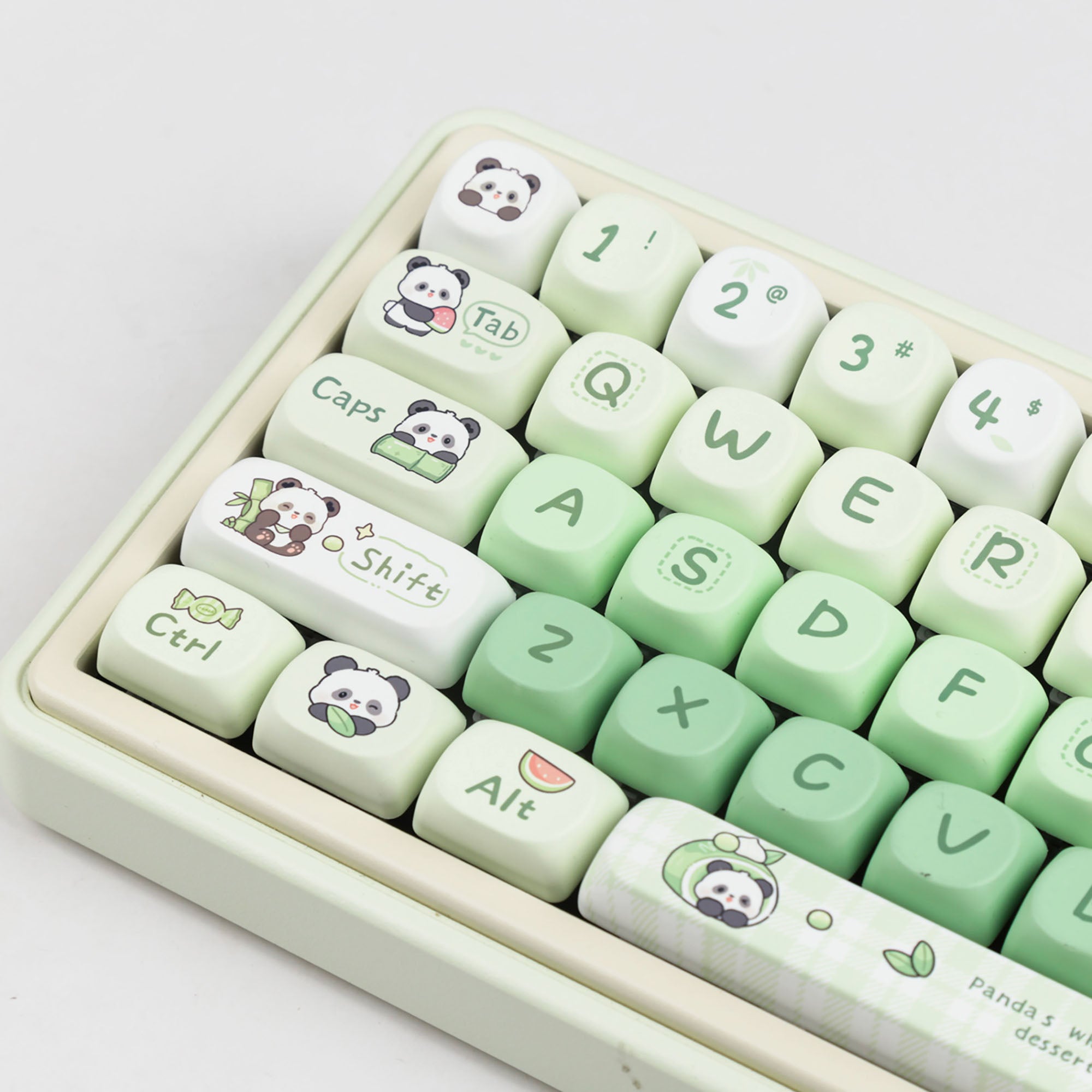 Gradient Panda SOA Profile Keycap Set – KeyGeak