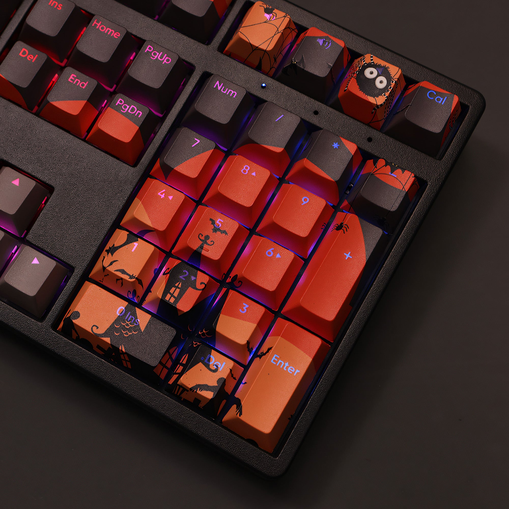 Halloween] Ghost Backlit Cherry Profile Keycaps Set – KeyGeak