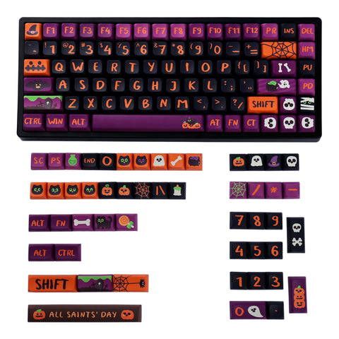 halloween-purple-witch-xda-profile-keycaps-set-layout