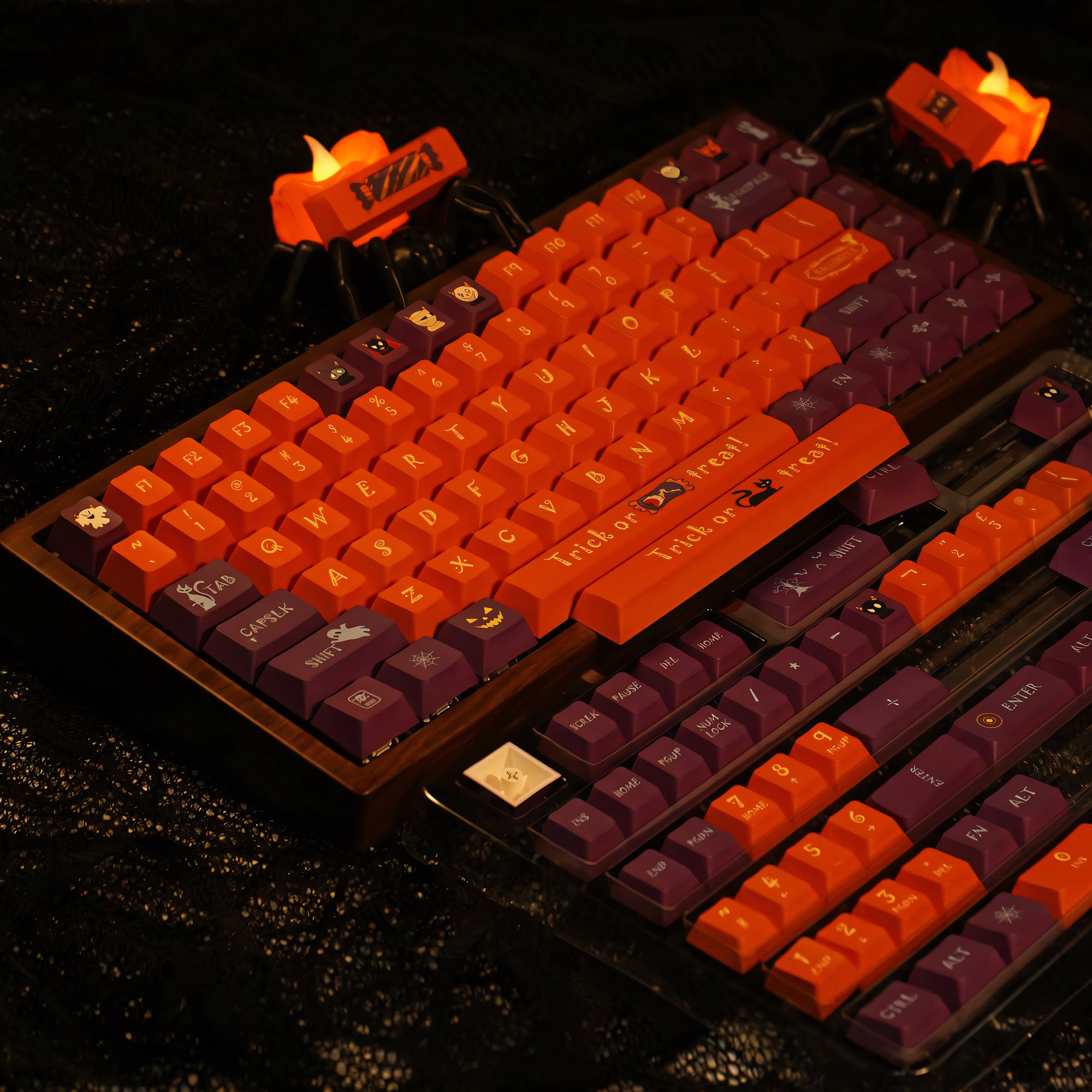 [Halloween] Red Style Cherry Profile Keycaps Set – KeyGeak