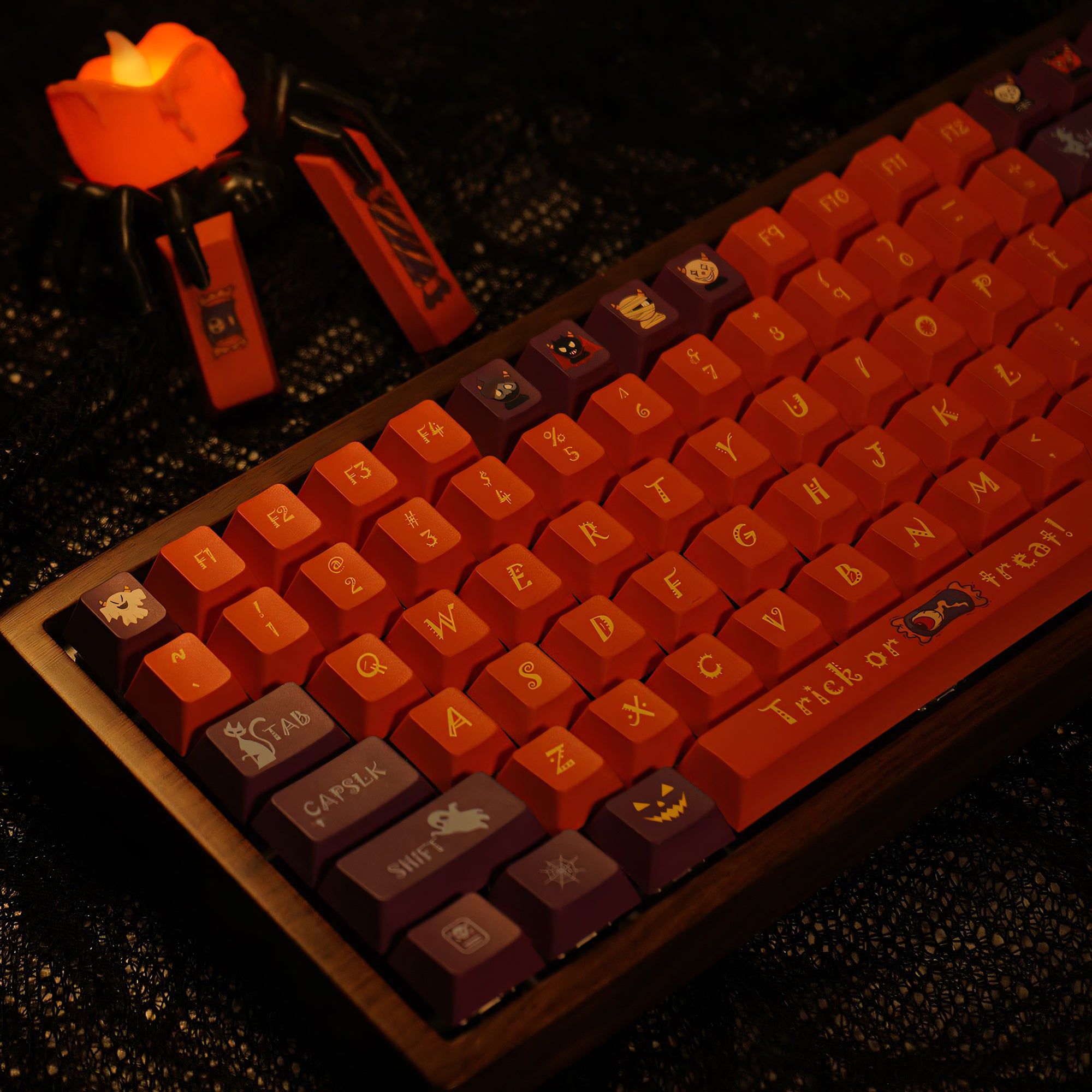 [Halloween] Red Style Cherry Profile Keycaps Set – KeyGeak