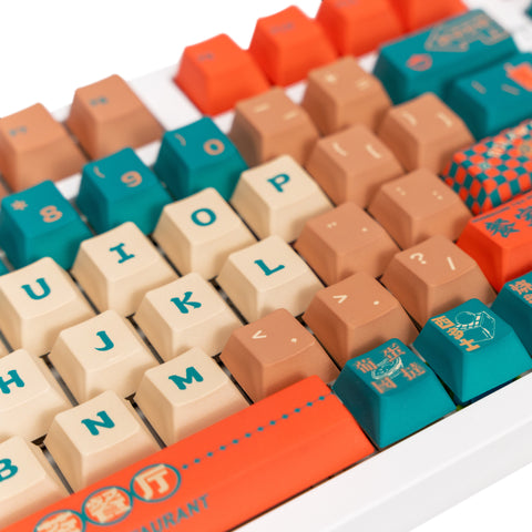 customize-keycaps-hong-kong-style-tea-restaurant-series-keycap-set-cherry-profile