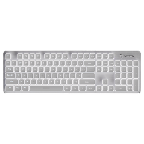 Keygeak L1 Silent Wireless/Wired Keyboard