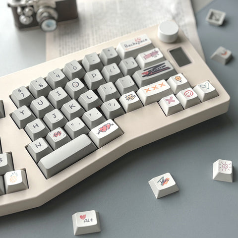 love-letter-to-future-neutral-style-keycaps-set
