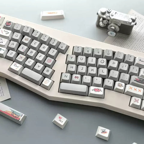 love-letter-to-future-neutral-style-keycaps-set