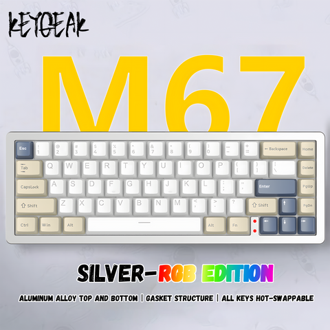 m67-aluminum-gasket-tri-mode-customized-mechanical-keyboard