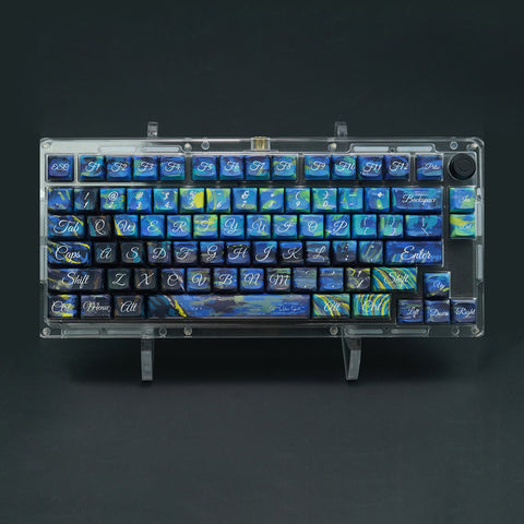 oil-painting-pbt-xda-profile-keycaps