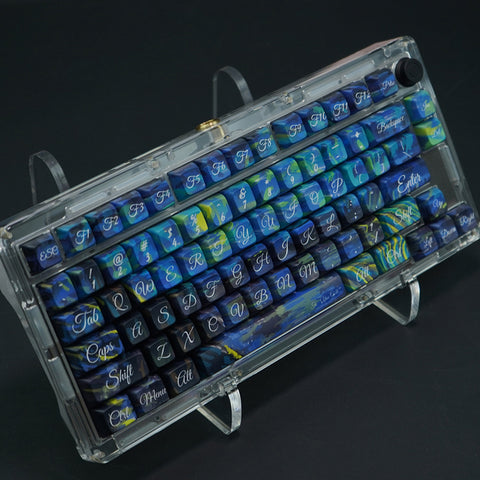 oil-painting-pbt-xda-profile-keycaps