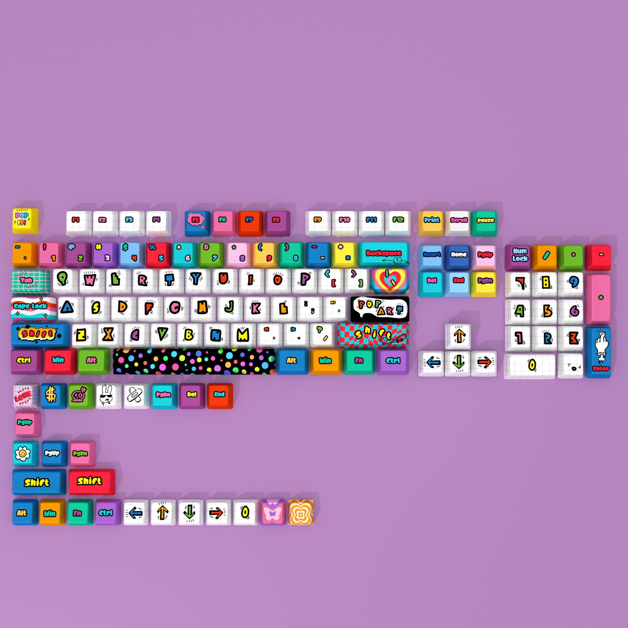 Key Pop Graphics Pop art – KeyGeak