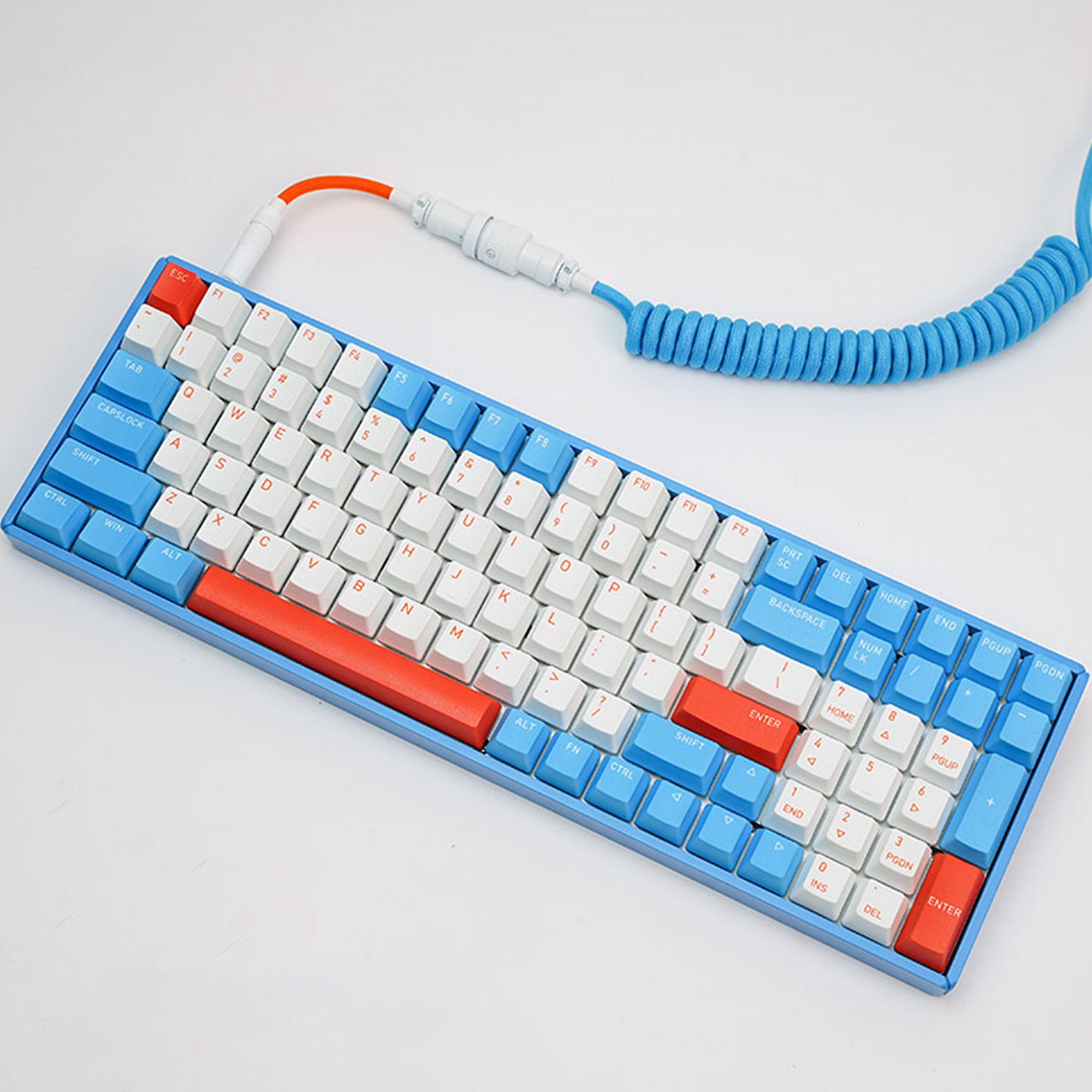 Skycity Blue Custom Mechanical Keyboard Cable – KeyGeak