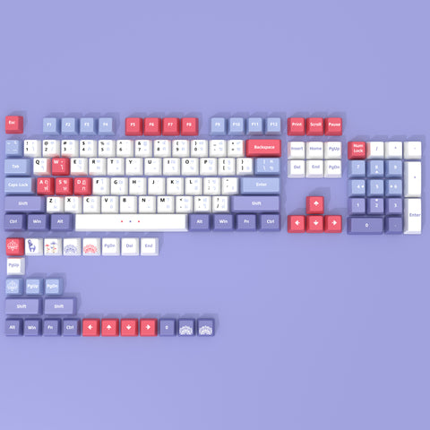 thai-keycap-set-pbt-cherry-profile