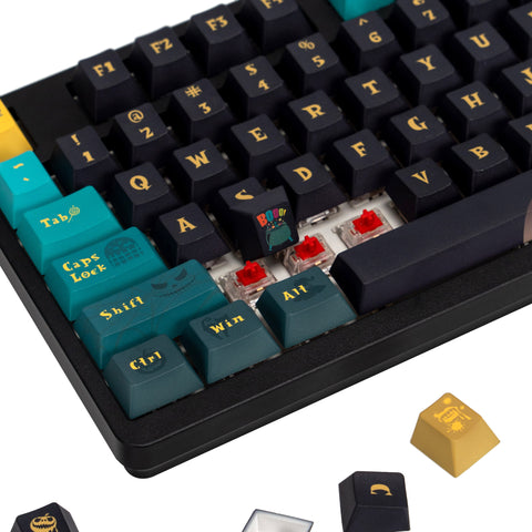 diy-keycaps-trick-or-treat-slime-marsh-pbt-keycaps-set-cherry-profile