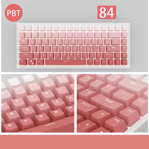 customize-keycaps-Blush-Front-Engraved-Translucent-Keycaps-Set