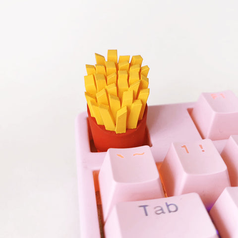 diy-keycaps-French-fries-ABSResin-Keycaps-Handmade-Keycap