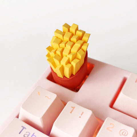 diy-keycaps-French-fries-ABSResin-Keycaps-Handmade-Keycap