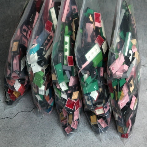 different-color-Garbage-bag-keycaps-abs-500g-500g-abs