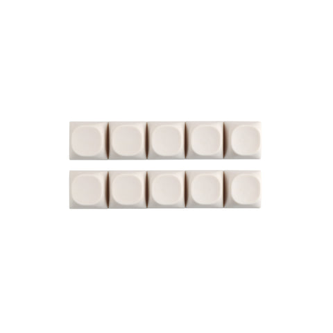 MA-Profile-Keycaps-Cherry-MX-Mechanical-Keyboard-10Pcs-milk-white
