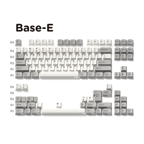 Piano Piece English/Japanese PBT ANSI & ISO Keycap Set