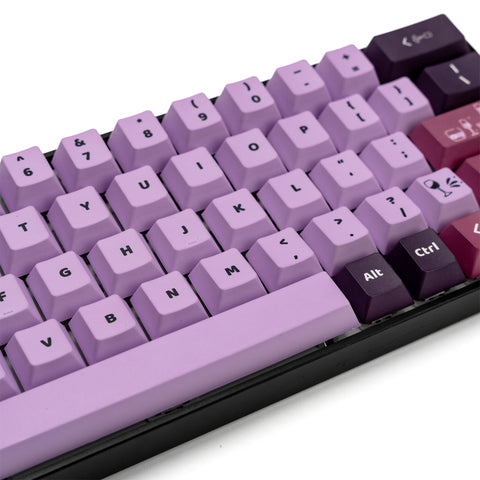 WINE-PBT-CHERRY-PROFILE-KEYCAPS