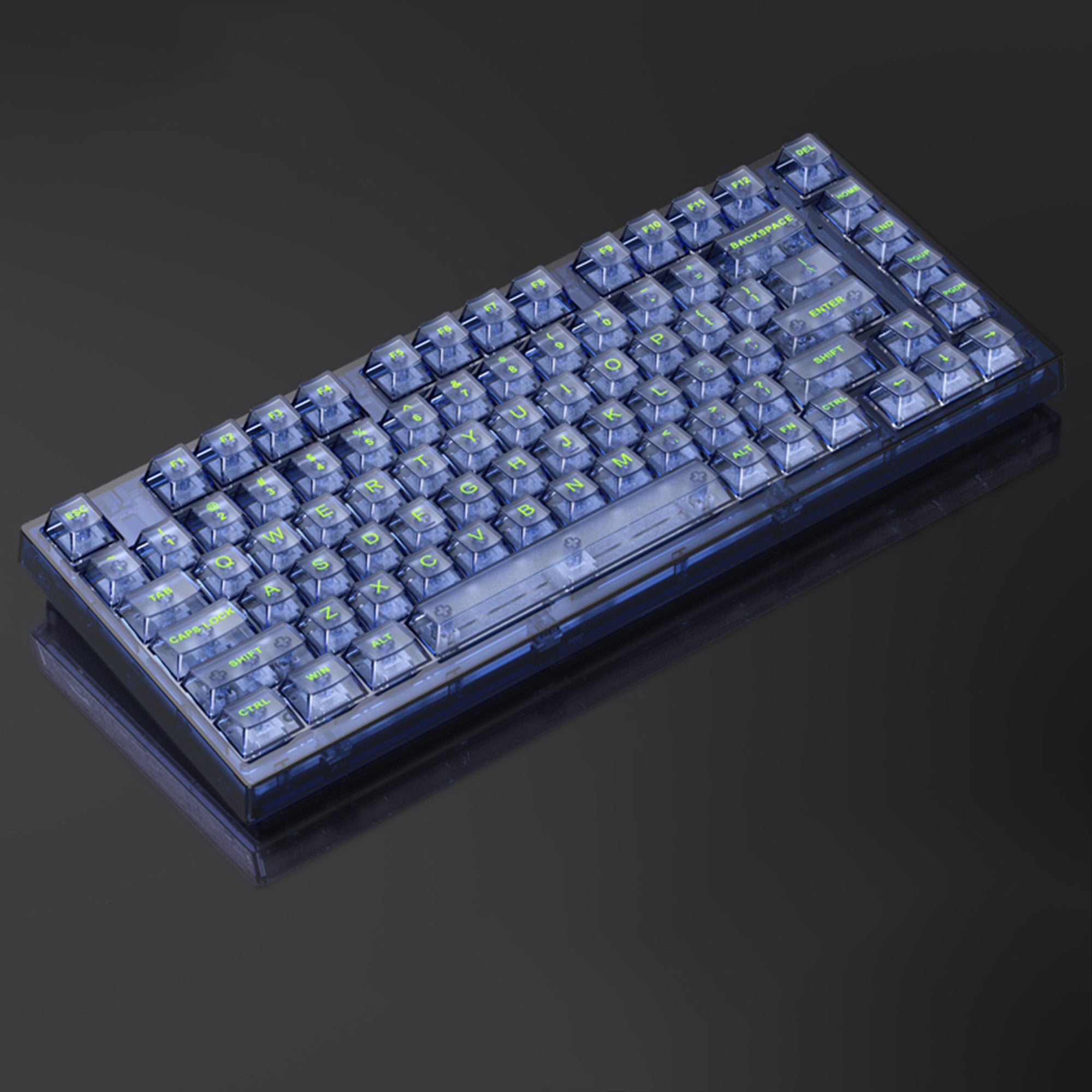 X75 Transparent Mechanical Gaming Keyboard – KeyGeak
