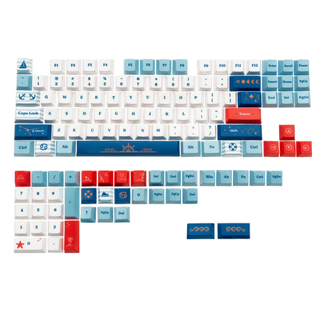 cancer-constellation-series-pbt-mechanical-keyboard-keycaps-set