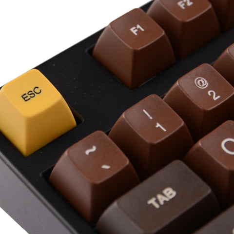 diy-keycaps-chocolate-pbt-keycaps-sa-profile