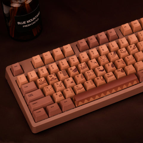 keygeak-Chocolate-80_-Mechanical-Keyboard-Wired-GamingKeyboard-PBT-Keycaps