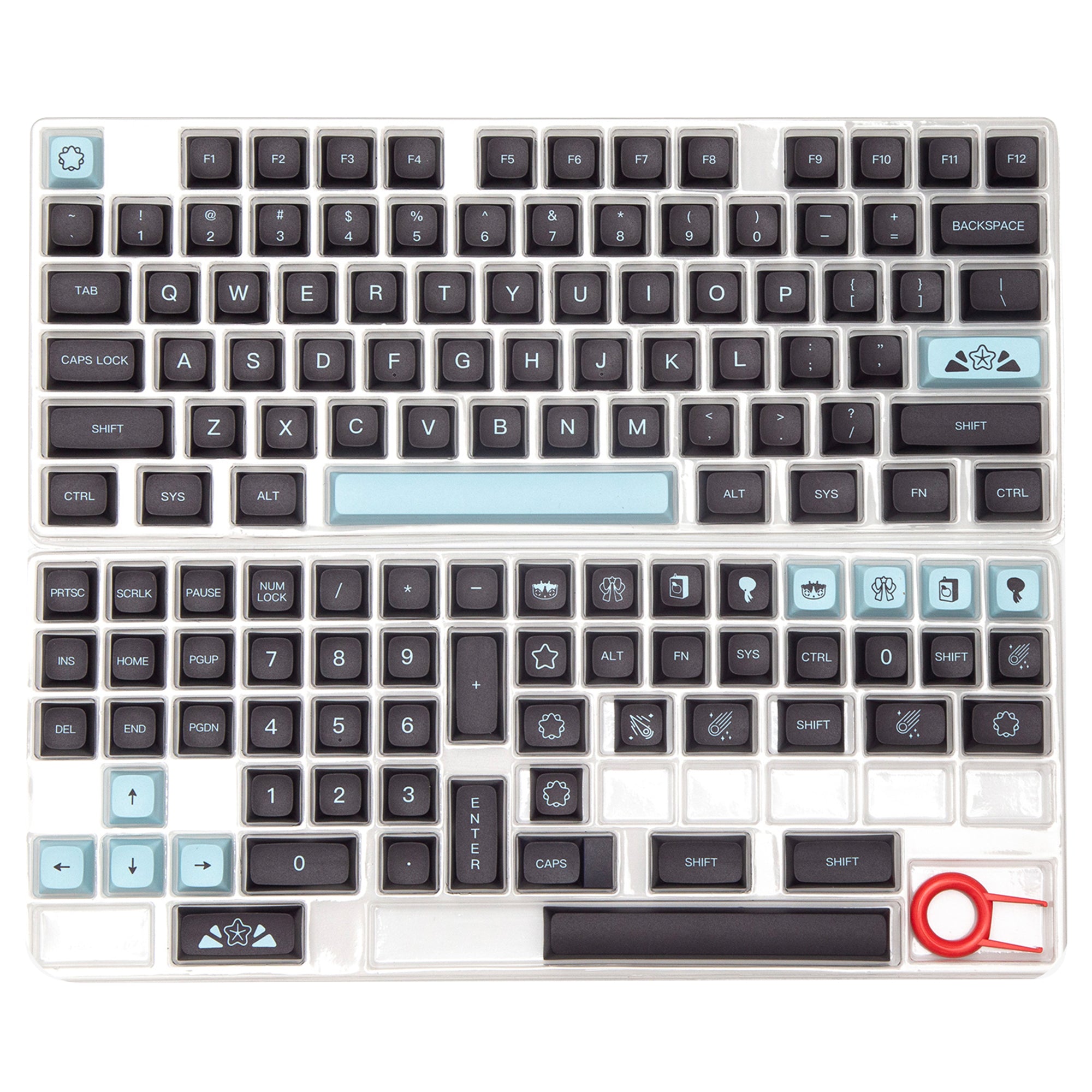 Coment XDA Profile Keycaps PBT Keycap Set – KeyGeak