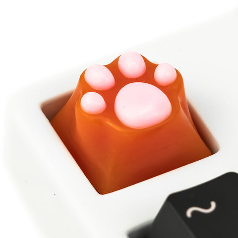custom-keycaps-keygeak-expoxy-resin-casting-mold-keycap-orange