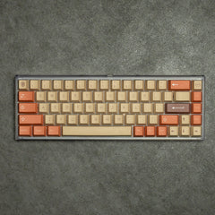customize-keycaps-Cappuccino-Brown-PBT-Tricolor-Mechanical-Keyboard-Keycaps-Set