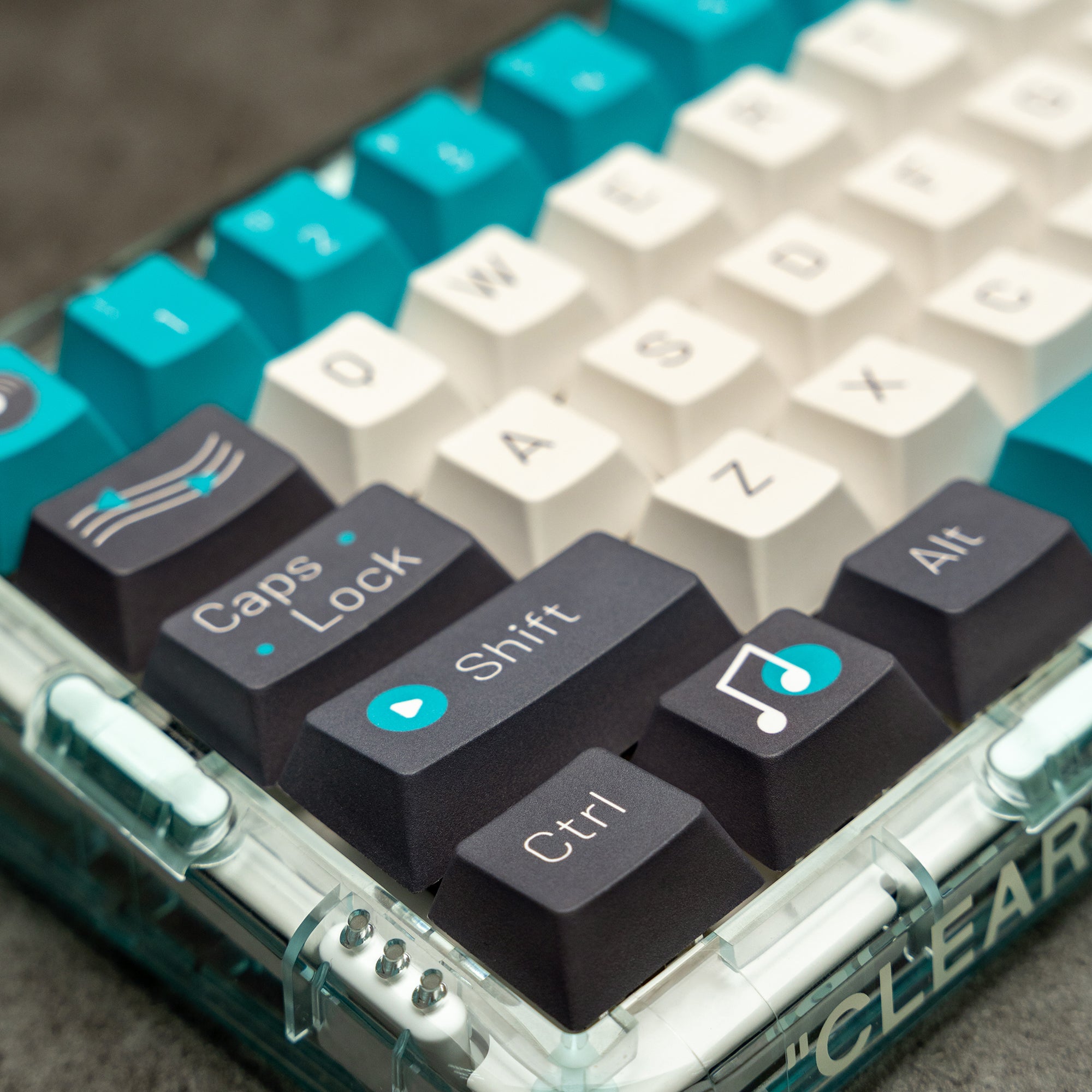 Musical Element PBT Tricolor Mechanical Keyboard Keycaps Set – KeyGeak