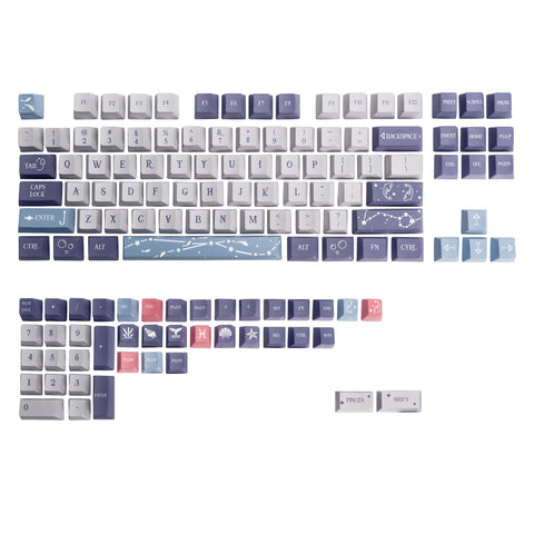 pisces-constellation-seriesproductsleo-constellation-series-pbt-mechanical-keyboard-keycaps-set