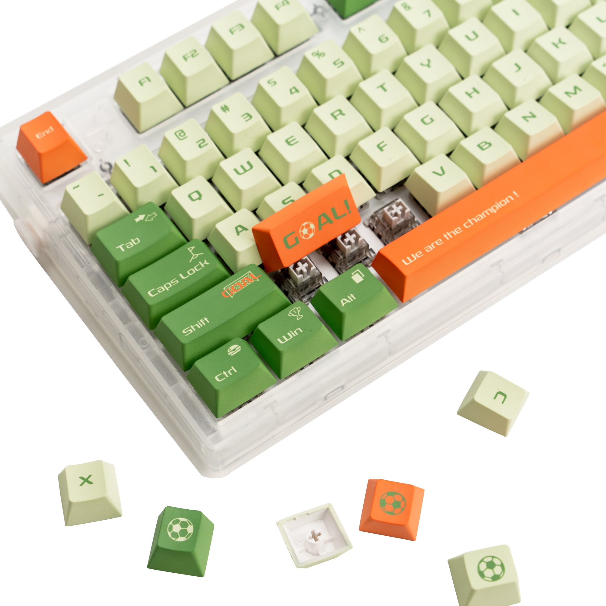 Soccer Series PBT Keycap Set – KeyGeak