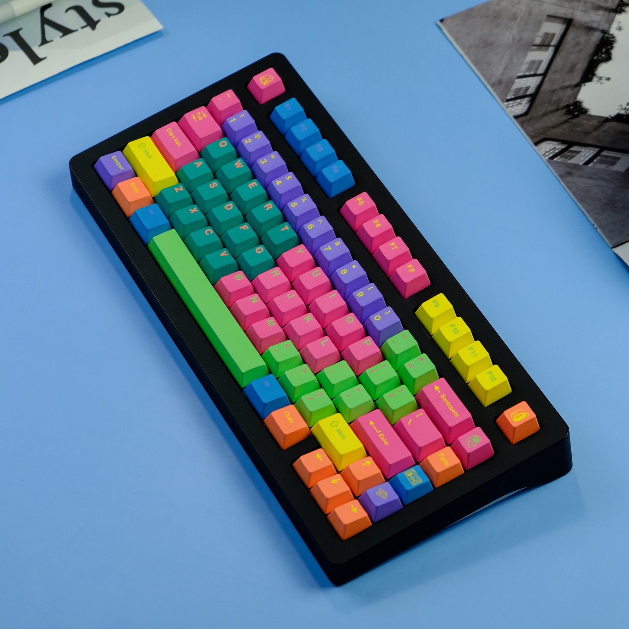 キーボード M1427 Wooting TAKE CONTROL PBT Keycap Wooting Take Control Keycaps : r/MechanicalKeyboards